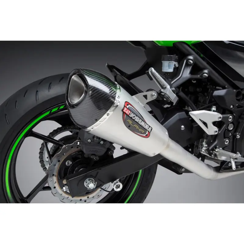 Yoshimura Alpha T Full System Exhaust For Kawasaki NINJA 400/ Z400 | 14710AP520