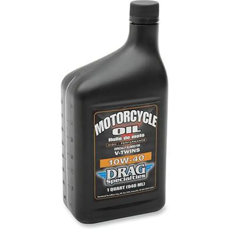 Drag Specialties 10W40 Motorcycle Oil - Quart - (3601-0353)