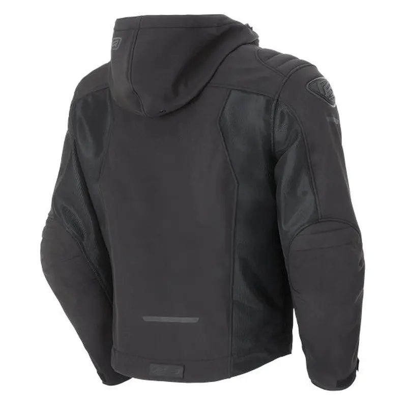 RJAYS MISSION Hoody Black - Casual w/ Mesh Panels