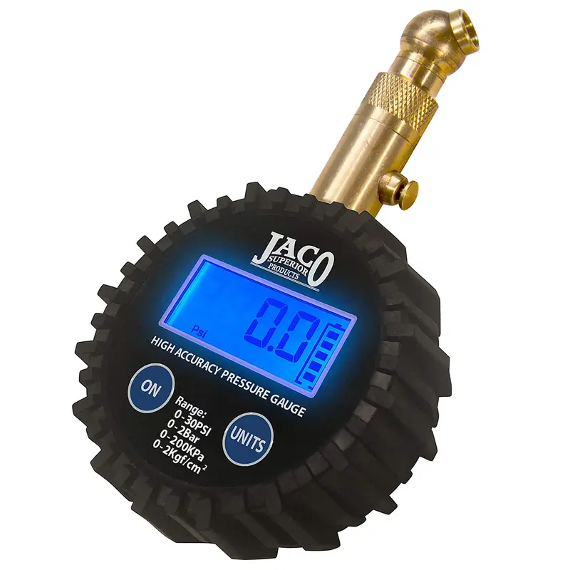 Elite Digital Low Pressure Tire Gauge - Professional Accuracy - 30 PSI