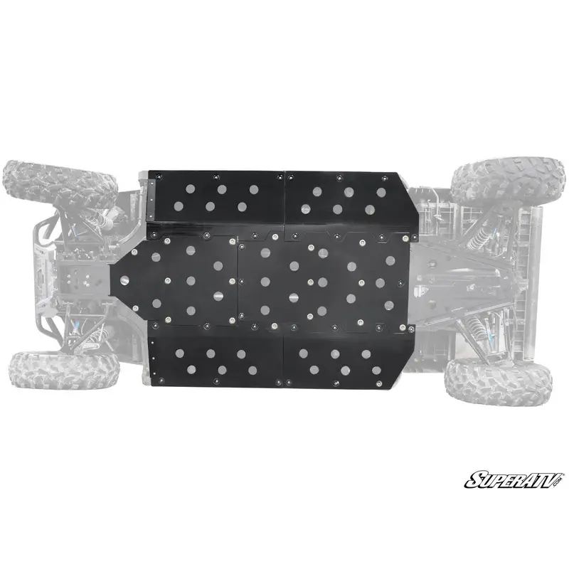 SuperATV Polaris Ranger Midsize 570 Crew Full Skid Plate
