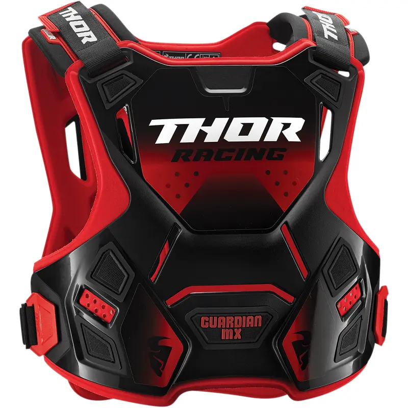 Thor Youth Guardian MX Roost Guard - Red/Black - S/M 2701-0857