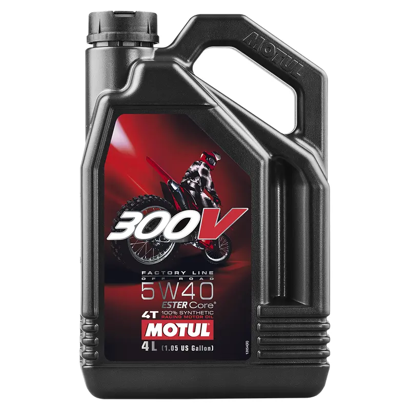 MOTUL 300V 4T COMPETITION SYNTHETIC OIL 15W50 55GAL 104133