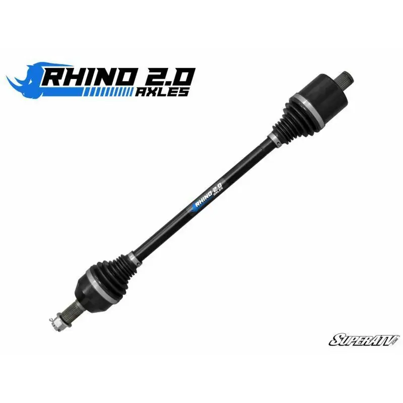 SuperATV Heavy Duty Rhino 2.0 Stock Length FRONT Axle for Honda Talon 1000X