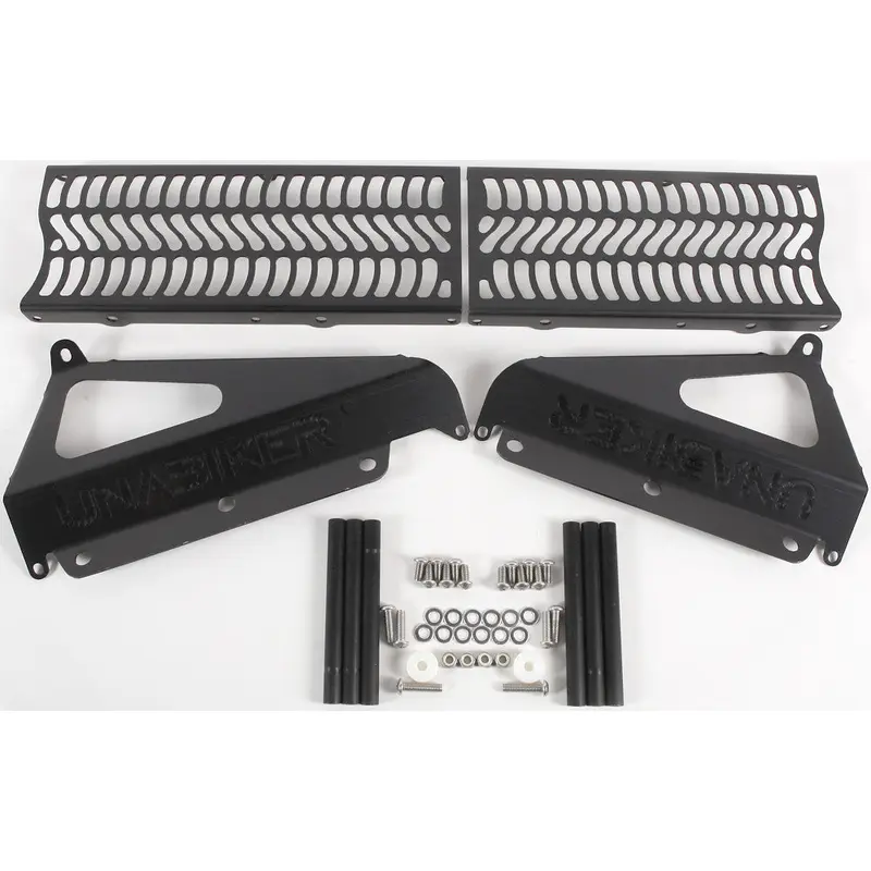 UNABIKER RADIATOR GUARD (BLACK) YWR45012-K