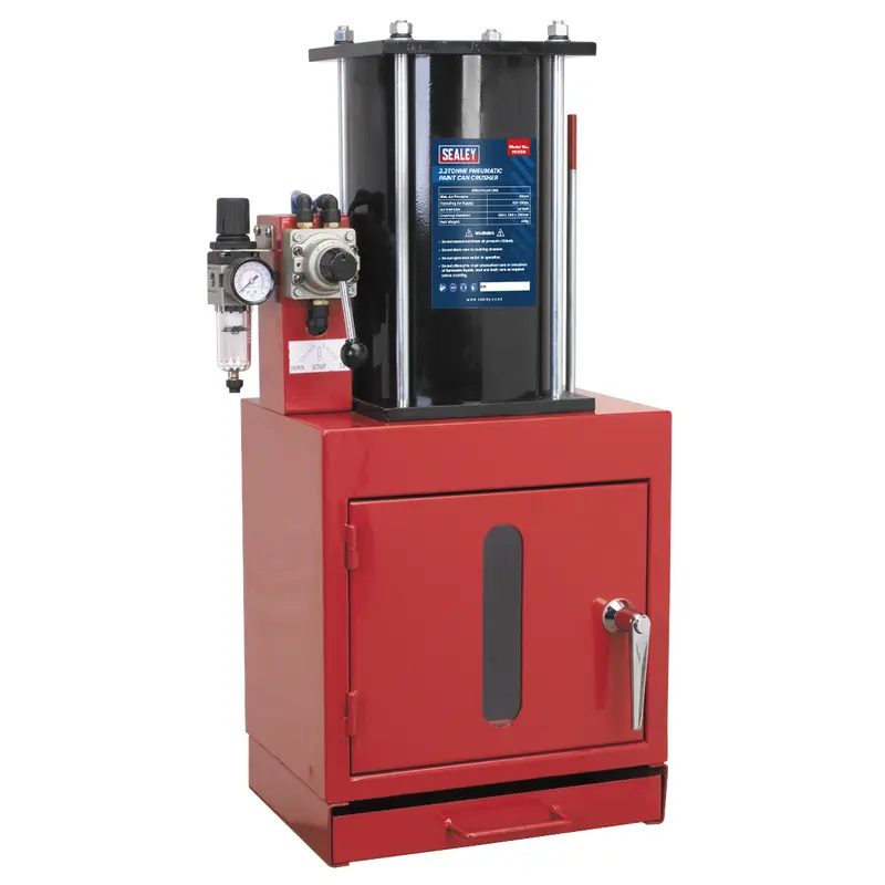 Pneumatic Paint Can Crusher 2.2tonne - HCC08