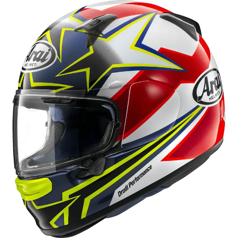 ARAI HELMETS Regent-X Helmet - Stars & Stripes - Yellow - Small 0101-17458