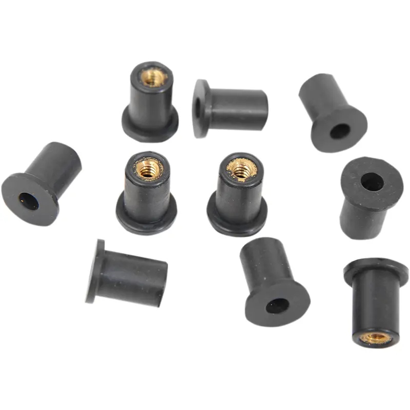 DRAG SPECIALTIES Nuts - Well - #6-32 - 10-Pack 62304
