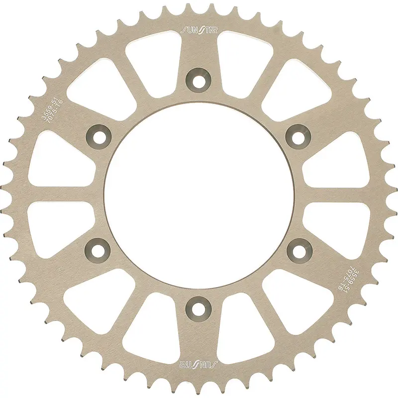 SUNSTAR REAR SPROCKET ALUMINUM 45T 5-361945