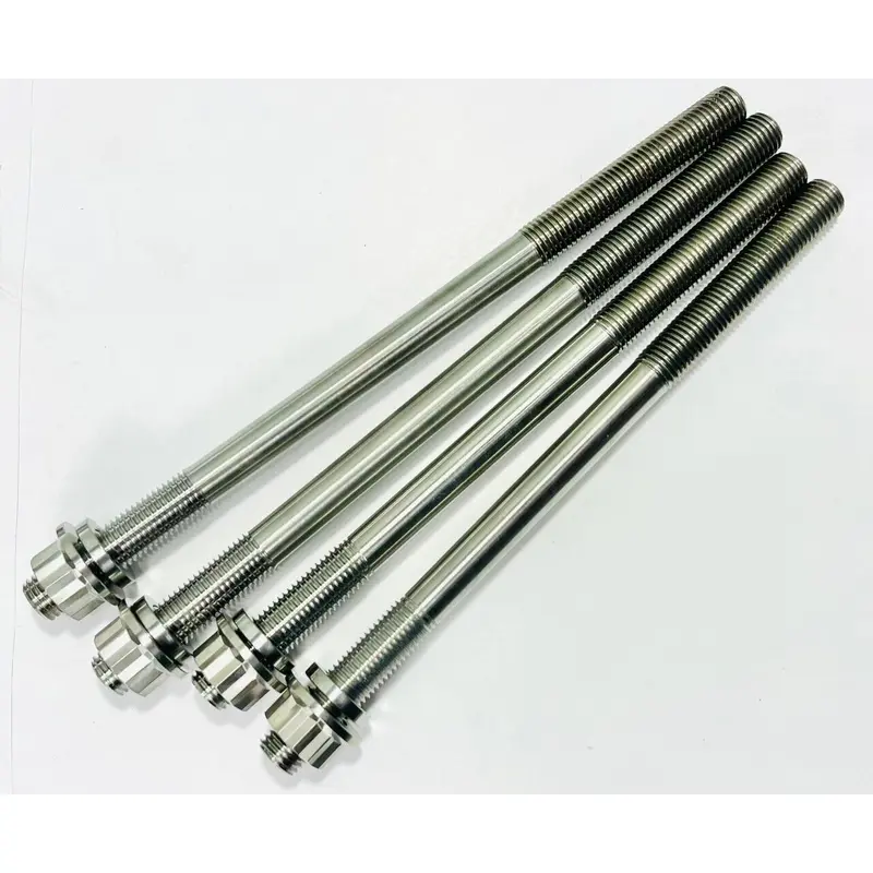Raptor Warrior 350 Cylinder Head Stud Bolts TITANIUM Studs Nuts HD Bolt Kit