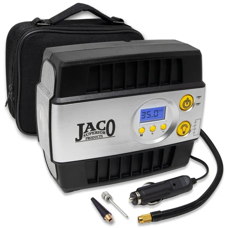 SmartPro 12v Digital Tire Inflator Pump - 100 PSI | Portable Tire Air Compressor