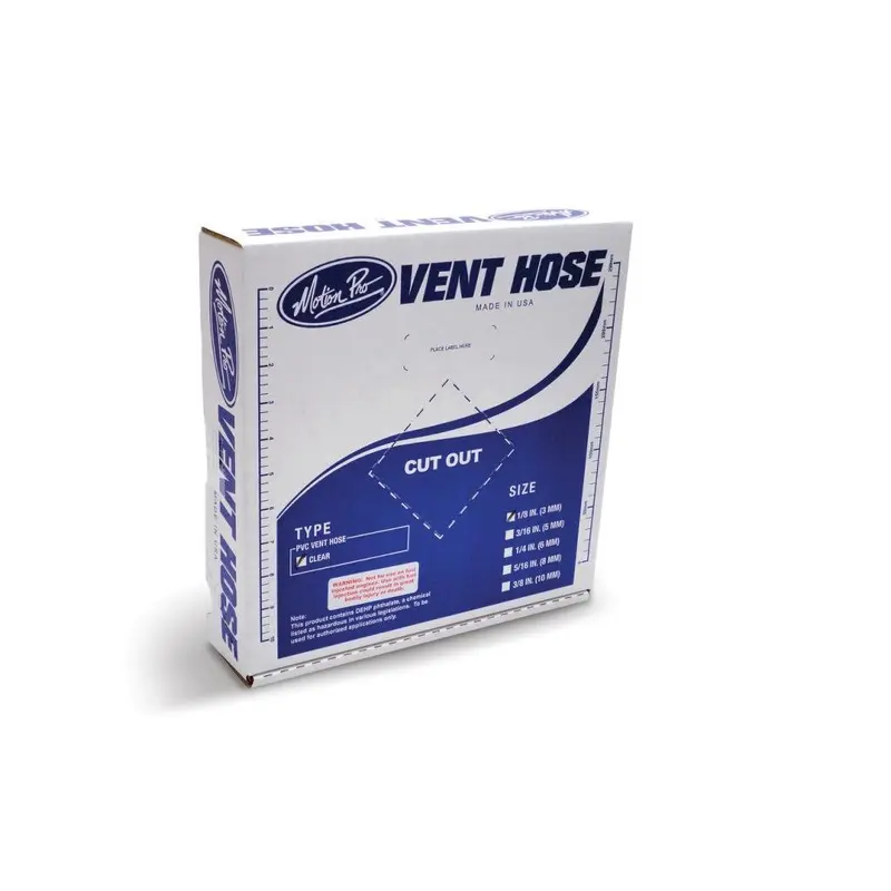 Motion Pro Clear Vinyl Vent Line 1/8"X25'