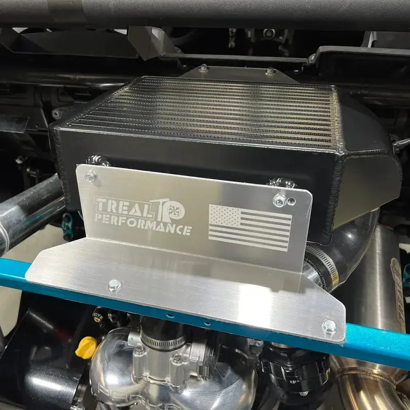 Treal Performance | 2017-2024 Can-Am X3 Bed Delete Intercooler Mount Brackets