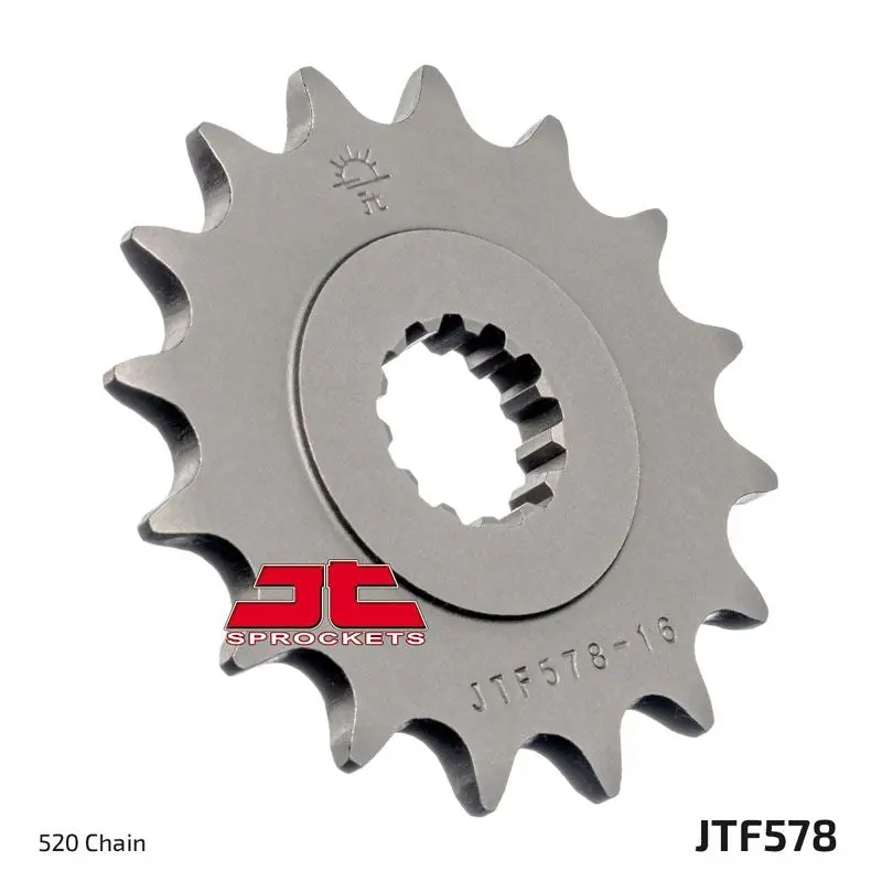 JT Sprockets Front Steel Sprocket 16 Tooth 16T 520 Chain JTF578.16