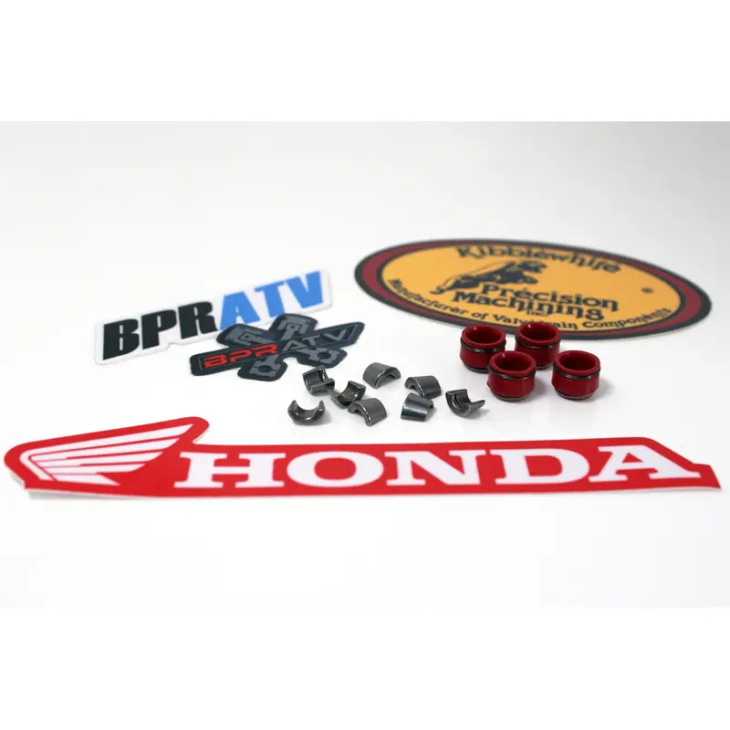 Honda TRX400EX 400X XR400R Valve Keepers KPMI Viton Seals OEM #14781-HA0-770 NEW