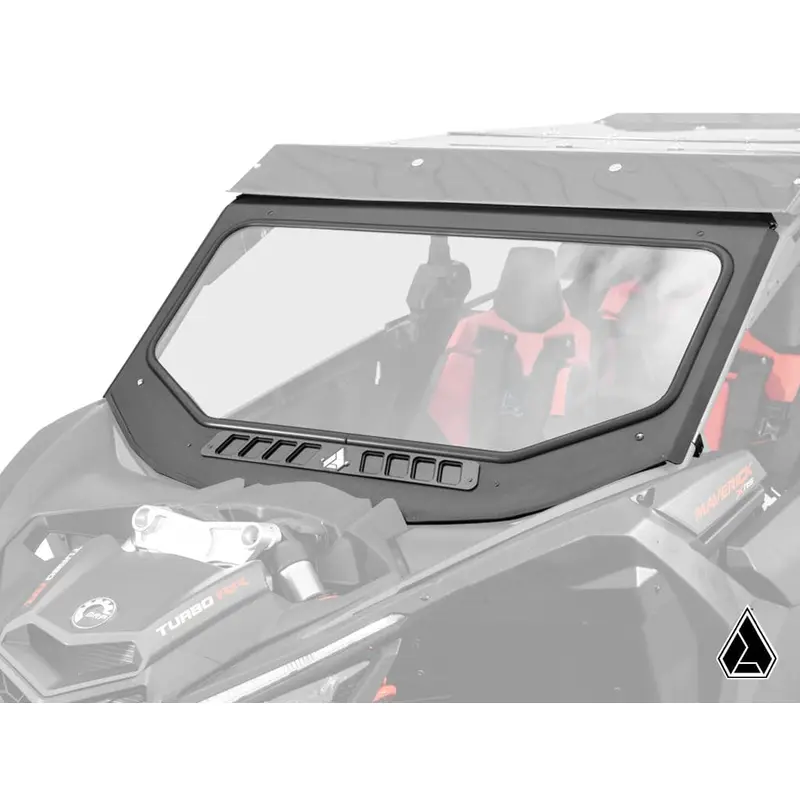 ASSAULT INDUSTRIES CAN-AM MAVERICK X3 GLASS WINDSHIELD