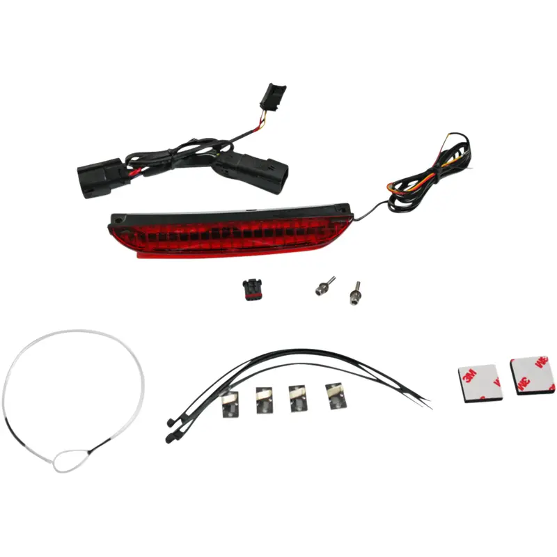 Custom Dynamics Luggage Rack Light Bar - Red CD-LR-05-R