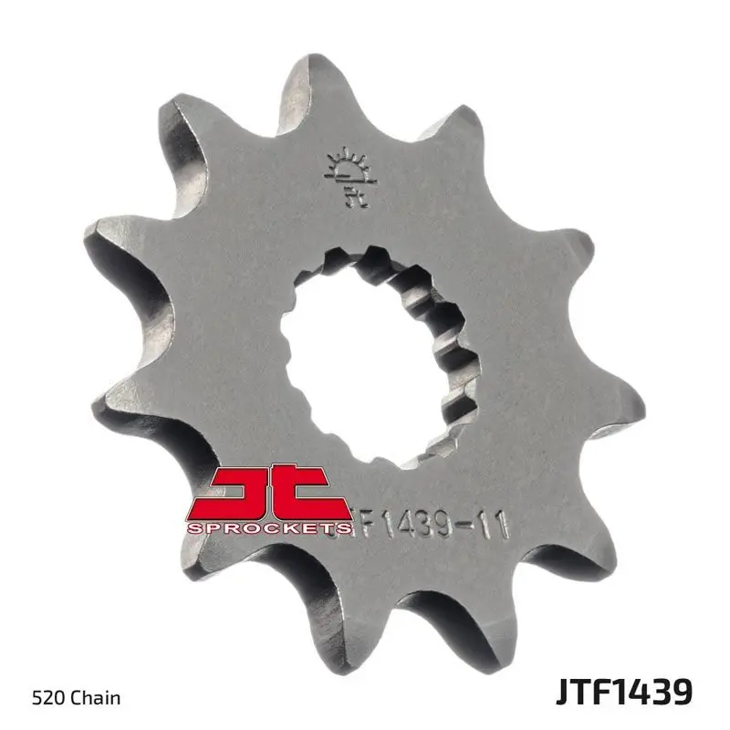 JT Sprockets Front Steel Countershaft Sprocket 11 Tooth 11T 520 Chain