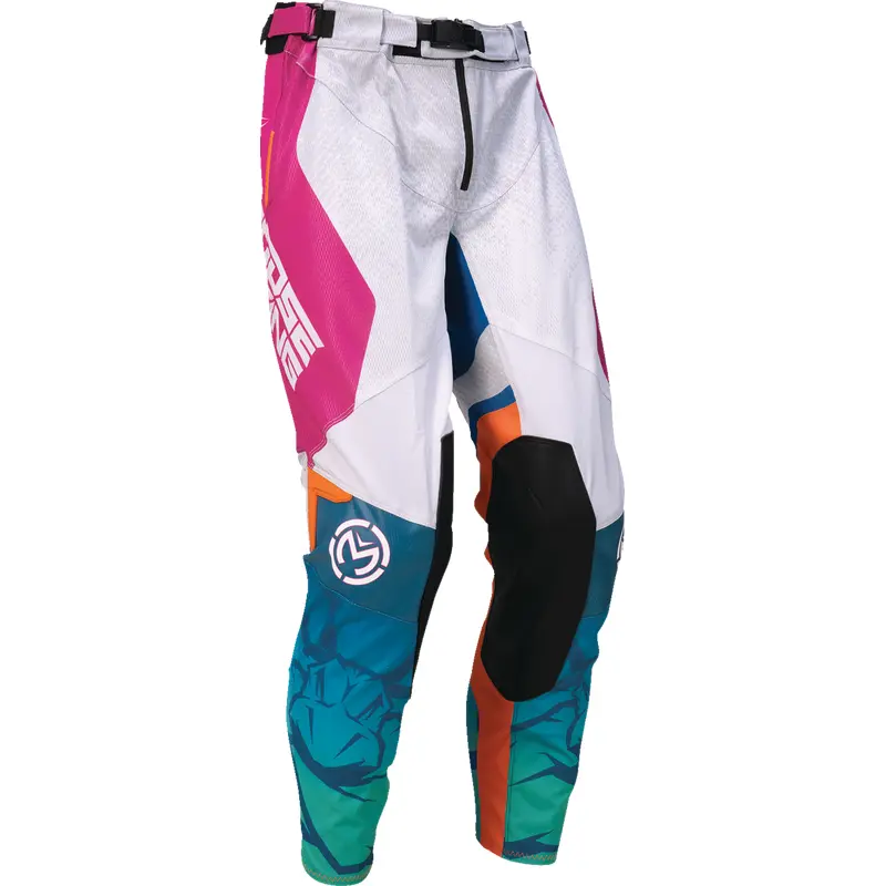 MOOSE OFFROAD Sahara Pants - Teal/Orange/Pink - US 36 2901-12076