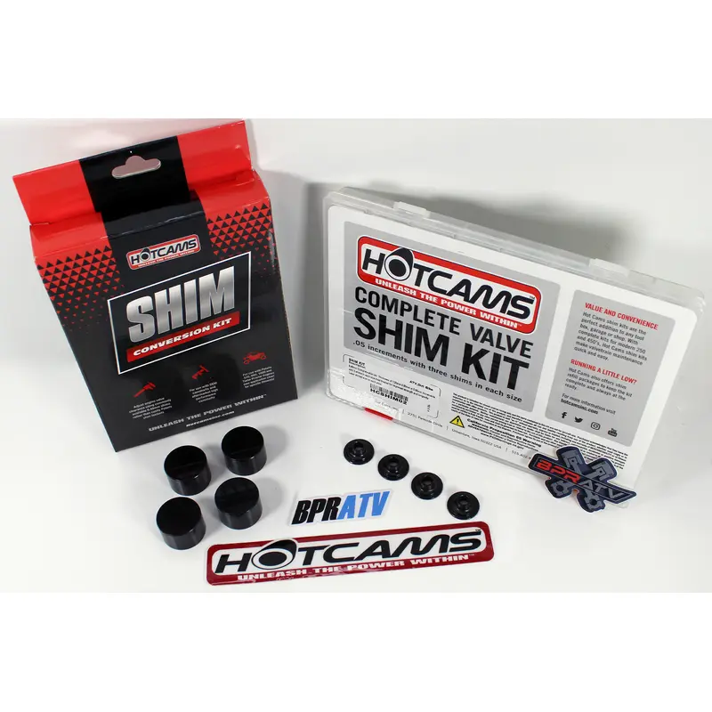 15-18 Polaris ACE 570 Hot Cams Valve Shim Conversion Kit w/ Hotcams Shim Kit DLC