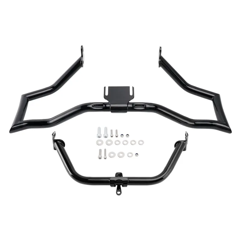 2014-2022 Road Glide  Engine Guard Frame Anti-Crash Bumper Protector Blackb