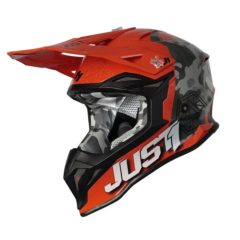 J39 Kinetic Grey Camo Fluro Orange Gloss M