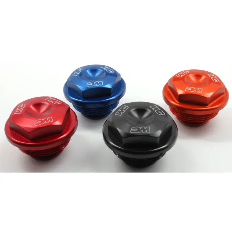 WORKS REAR BRAKE COVER ORANGE 21-740
