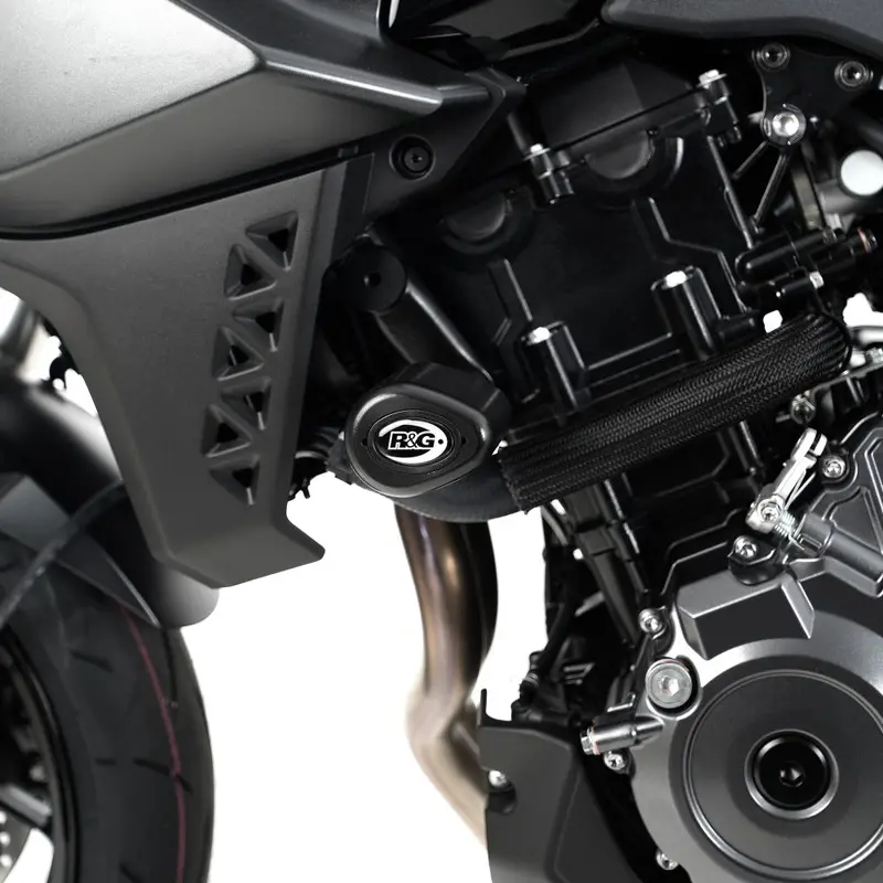 R&G Racing Black Aero Style Crash Protection Bobbins For 2023-2024 Suzuki GSX-8S