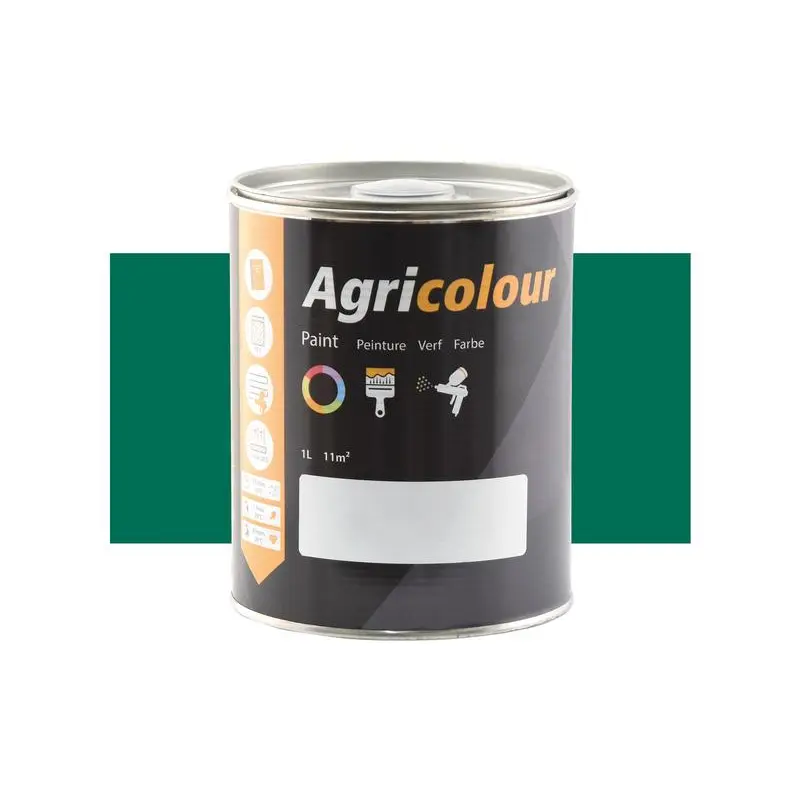 Agricolour - Turquoise Green Gloss Paint 1L Tin - Sparex Part No. S.86016