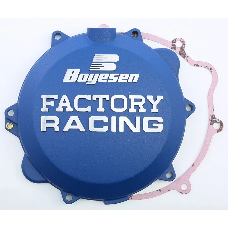 BOYESEN FACTORY RACING CLUTCH COVER BLUE CC-42AL