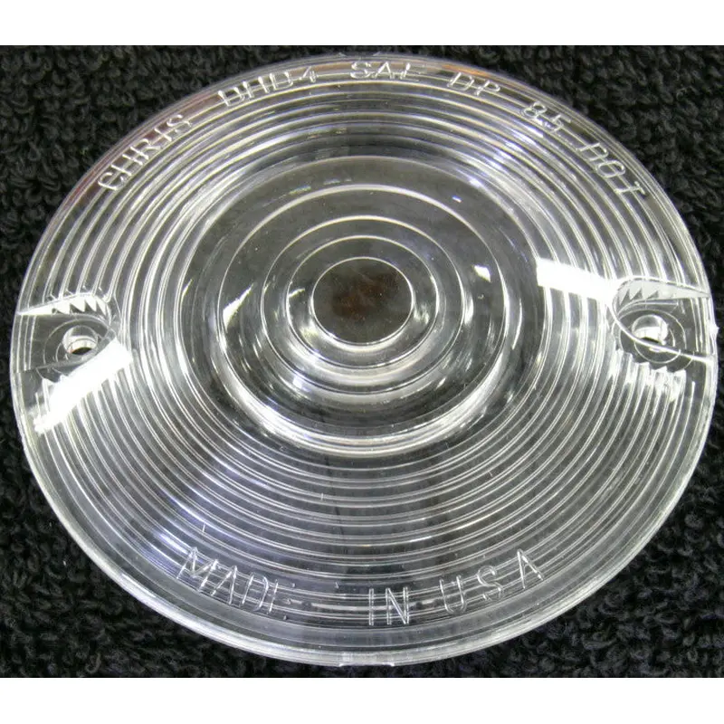 CHRIS PRODUCTS TURN SIGNAL LENS LATE FL MODELS CLEAR DHD4C