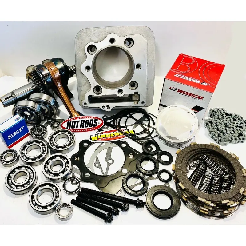 99-04 TRX 400EX Rebuild Kit 87mm Big Bore Complete Top Bottom End Redo Parts Set