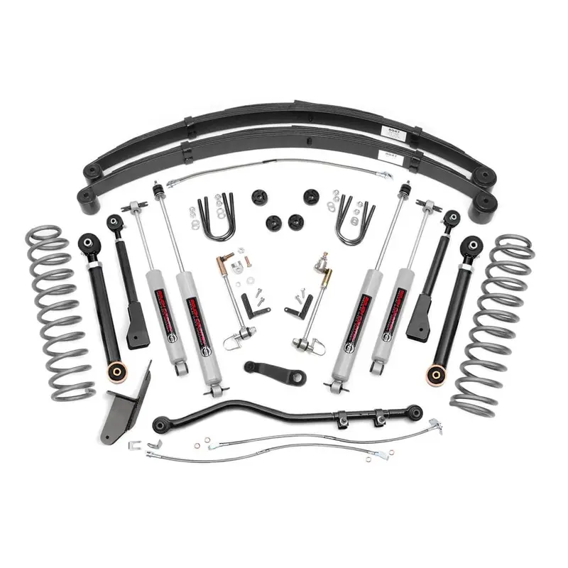 4.5 Inch Lift Kit | RR Springs | X-Series | Jeep Cherokee XJ 2WD/4WD (84-01) | 63330