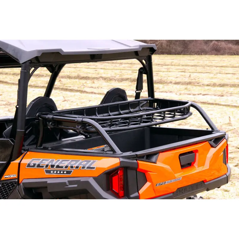 Seizmik 16-23 Polaris General Dump Bed Rack - Black