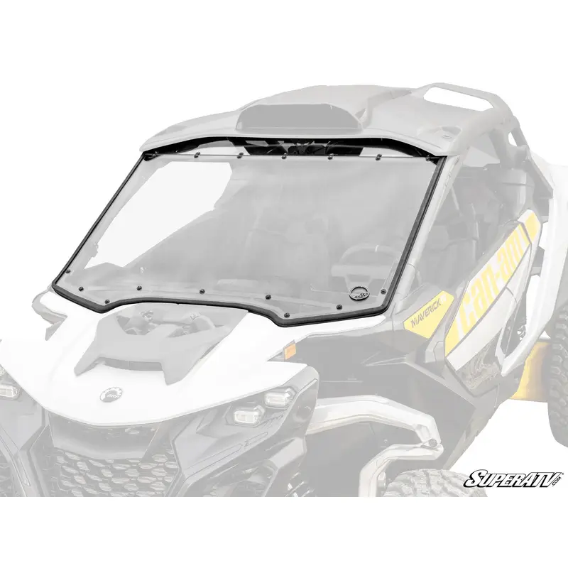Super ATV CAN-AM MAVERICK R SCRATCH-RESISTANT FULL WINDSHIELD