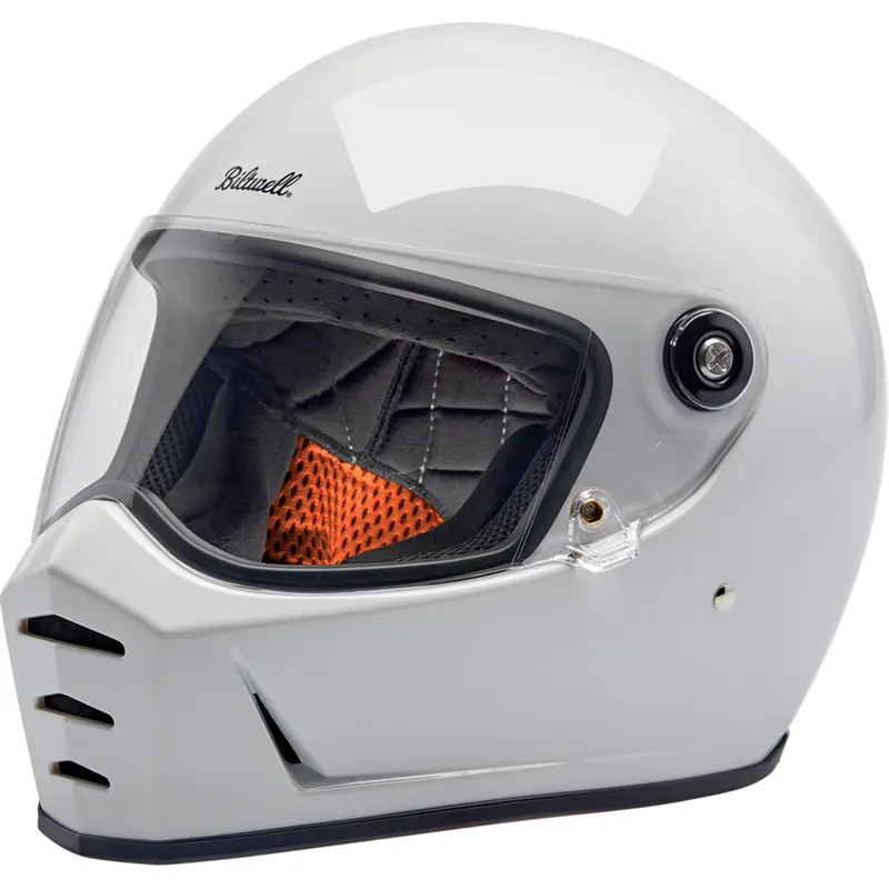 BILTWELL Lane Splitter Helmet - Gloss White - 2XL 1004-104-506