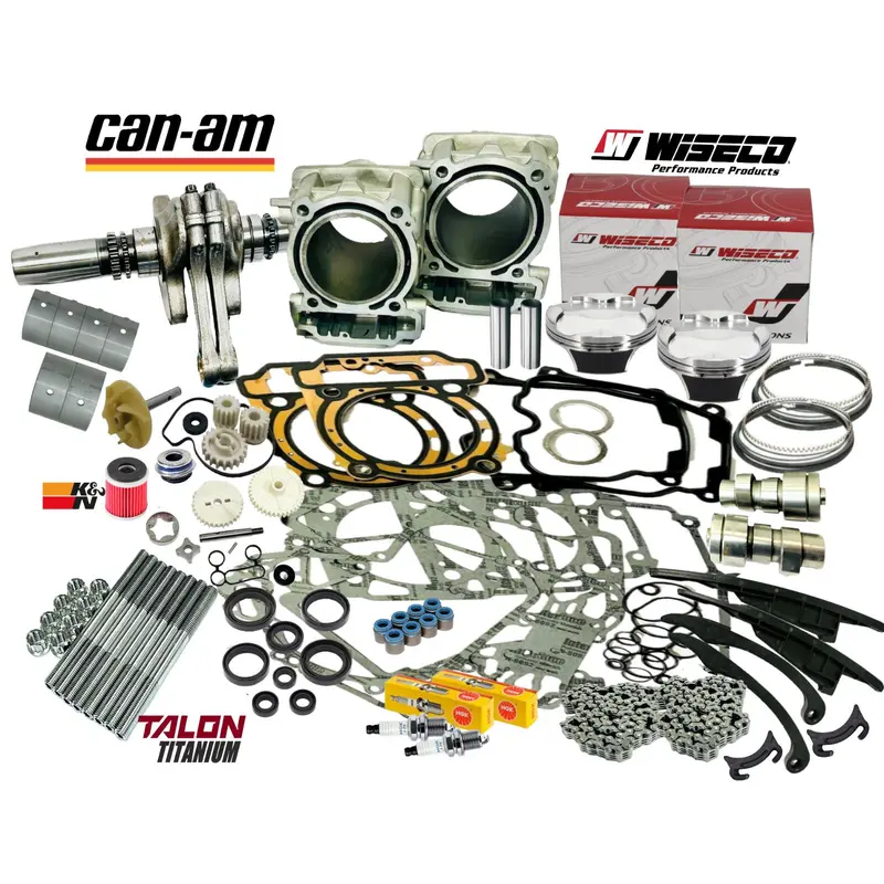 Commander 1000R MAX Cams Guides Rebuild Kit Complete Motor Engine Top Bottom End