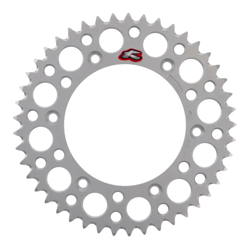 Renthal Sprocket Rear Silver 45T Alloy 7075 T6 Grooved