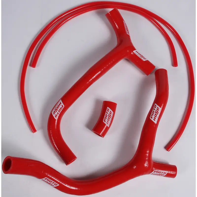 MOTO HOSE SILICONE Y-HOSE KIT (RED) 24-19YR