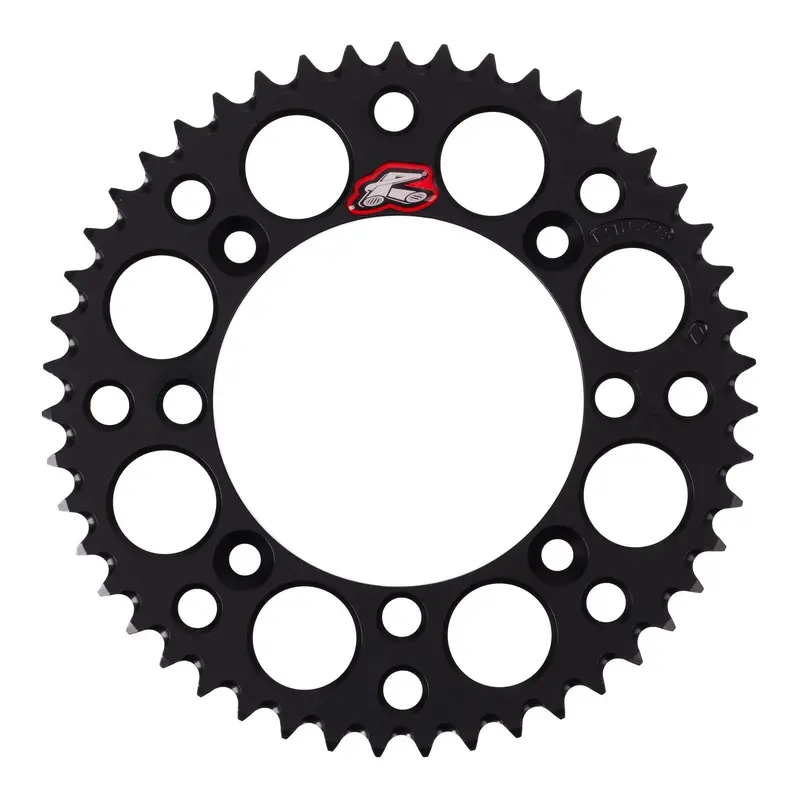 Renthal Sprocket Rear Black 47T Alloy 7075 T6 Grooved
