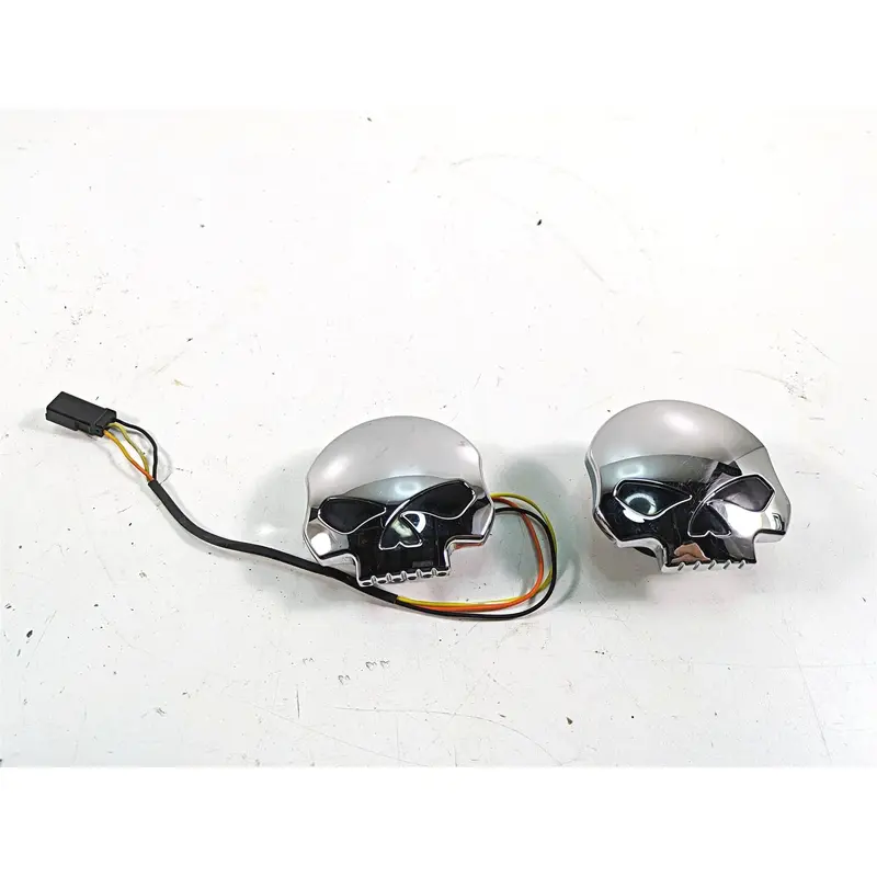 2009 Harley Softail FLSTSB Cross Bones Skull Fuel Gas Level Gauge Cap 75098-08A