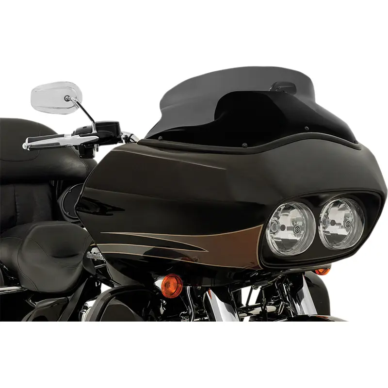 MEMPHIS SHADES Spoiler Windshield - 6-1/2" - Black - '98-'13 FLTR MEP85511