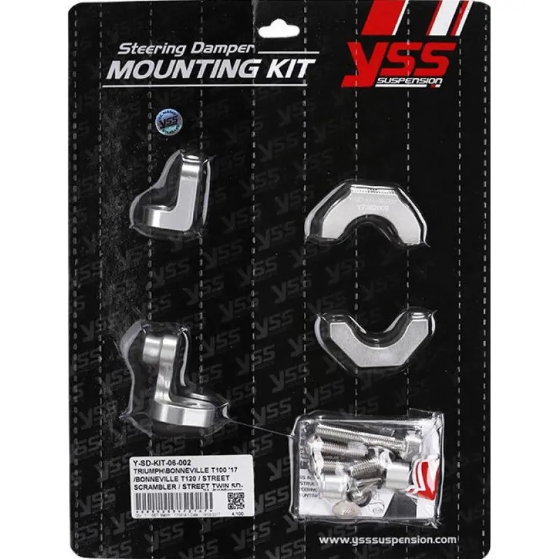 Triump street scrambler 900 2017 - 2023 Steering damper mounting kits