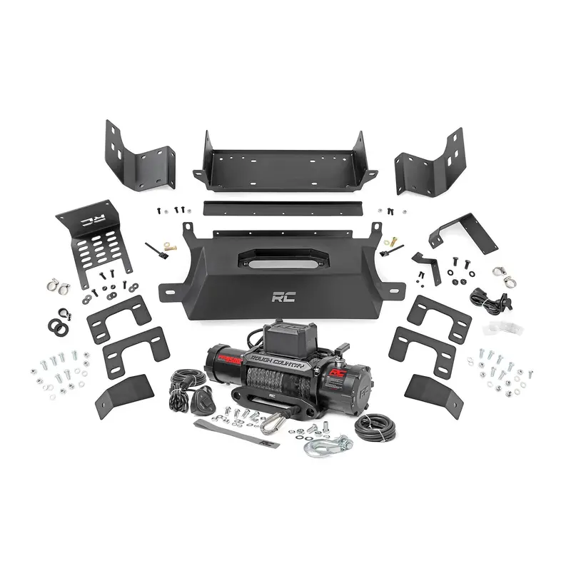 Hidden Winch Mount | 9500S | Ford Bronco 4WD (2021-2024) | 51058
