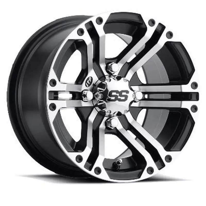 ITP ALLOY WHEEL SS212 12x7 4/110, 1228364404B, RIM, 5+2, SILVER