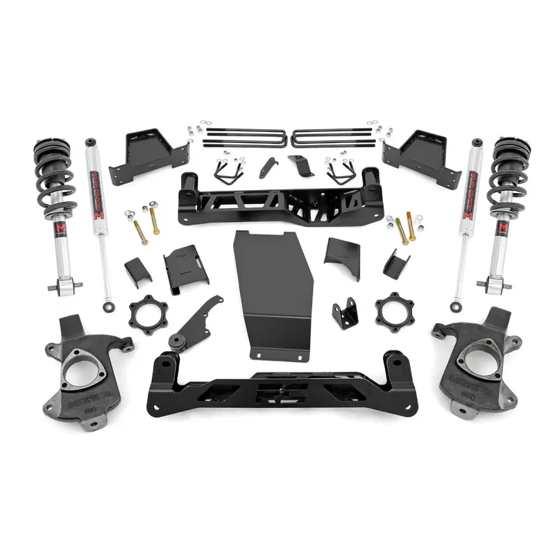 6 Inch Lift Kit | Cast Steel | M1 Struts/M1 | Chevy/GMC 1500 (14-18 & Classic) | 22641