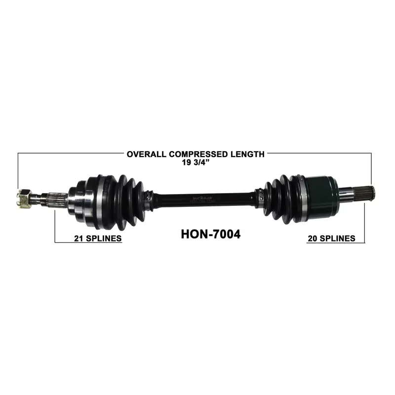 2001-2004 Honda TRX500FA Rubicon 500 Front right CV axle shaft TrakMotive HON-7004