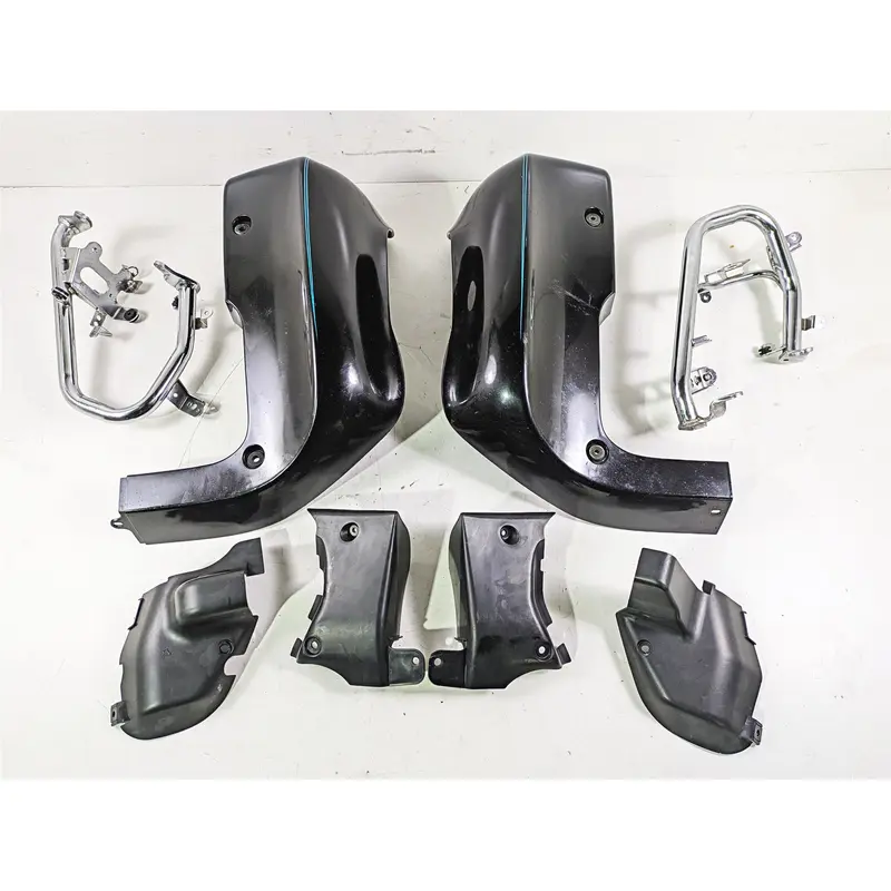 2004 Yamaha XVZ1300 Royal Star Front L+R Leg Fairings & Mounts 4XY-2835J-01-P5