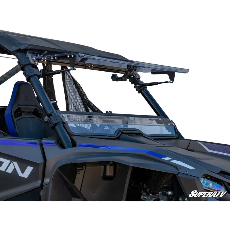 SuperATV Honda Talon 1000 Scratch Resistant Flip Windshield FWS-H-TAL-70