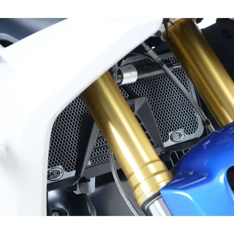 R&G Racing Blue Aluminum Radiator Guard For 2015-2018 BMW R1200R